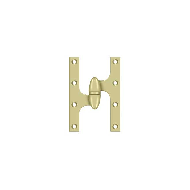 Deltana [OK6040B3UNL-L] Door Olive Knuckle Hinge