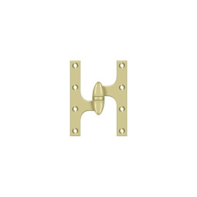 Deltana [OK6045B3UNL-L] Door Olive Knuckle Hinge