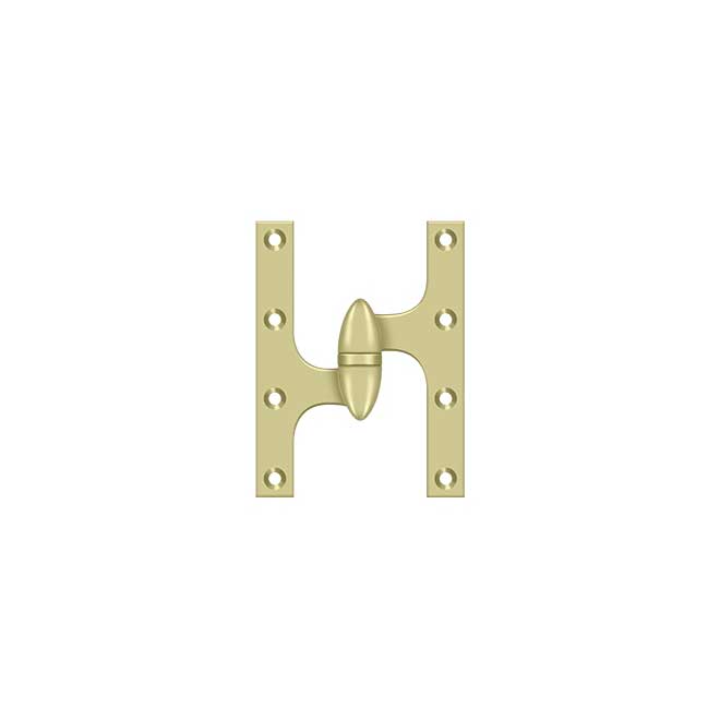 Deltana [OK6045B3UNL-L] Door Olive Knuckle Hinge