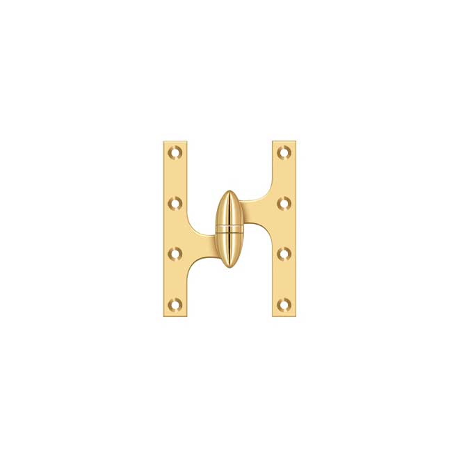 Deltana [OK6045BCR003-L] Door Olive Knuckle Hinge