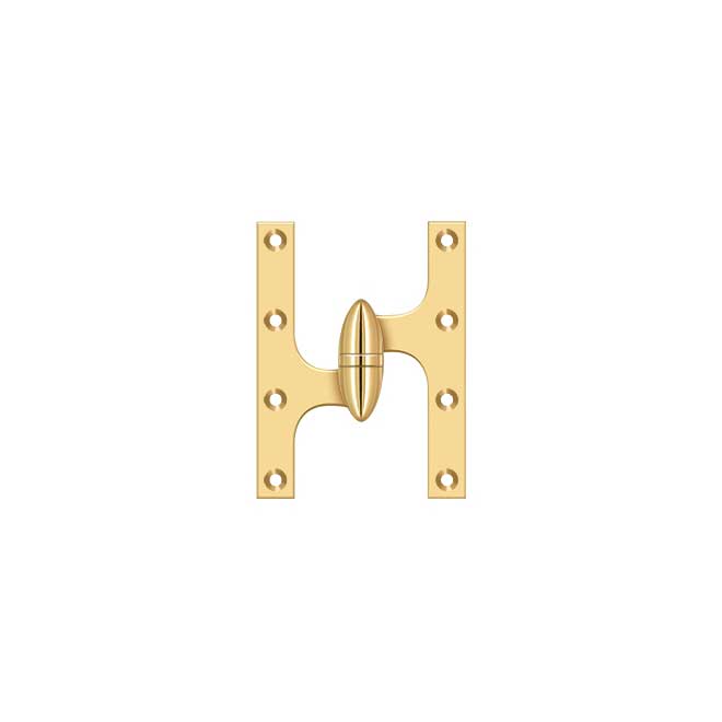 Deltana [OK6045BCR003-L] Door Olive Knuckle Hinge