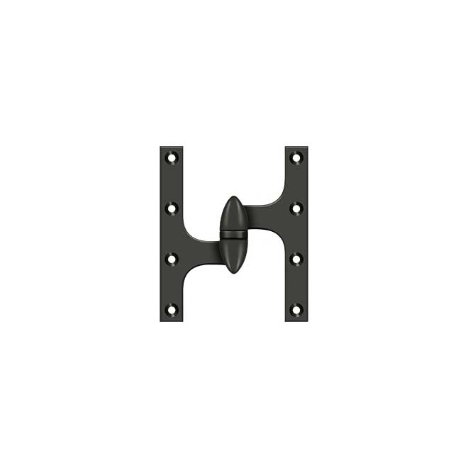 Deltana [OK6050B10B-L] Door Olive Knuckle Hinge