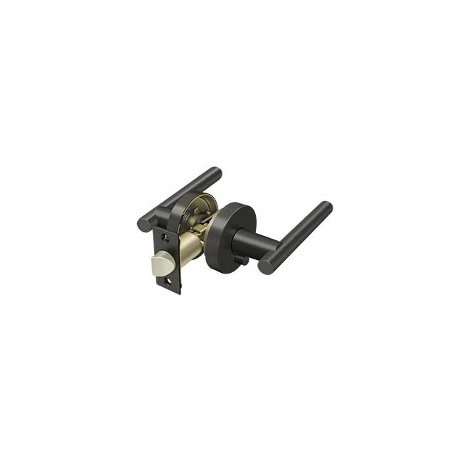 Deltana ZMLR2U10B-LH Door Lever