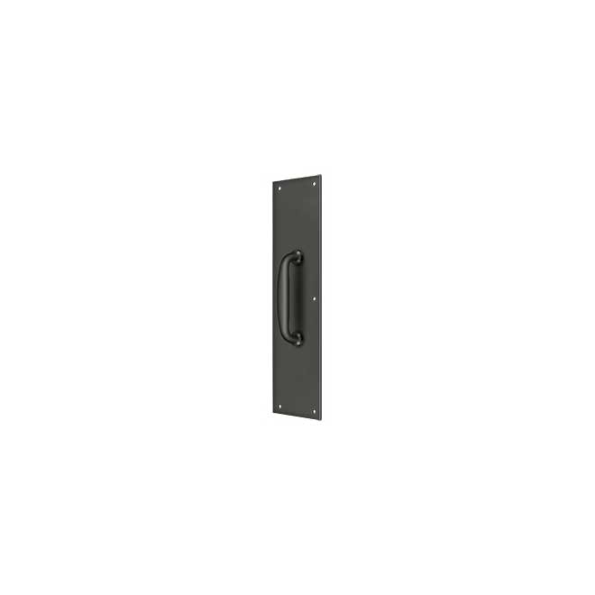 Deltana PPH55U10B Door Push Plate Handle Deltana PPH55U10B Door Push Plate Handle