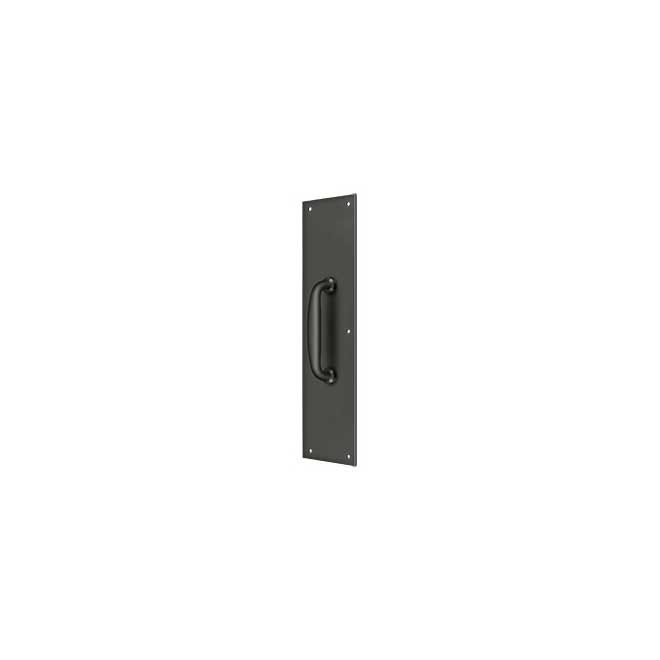 Deltana PPH55U10B Door Push Plate Handle