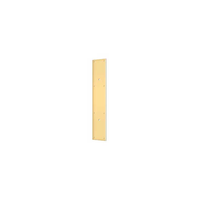 Deltana PPH3520CR003 Door Pre-Drilled Push Plate Handle
