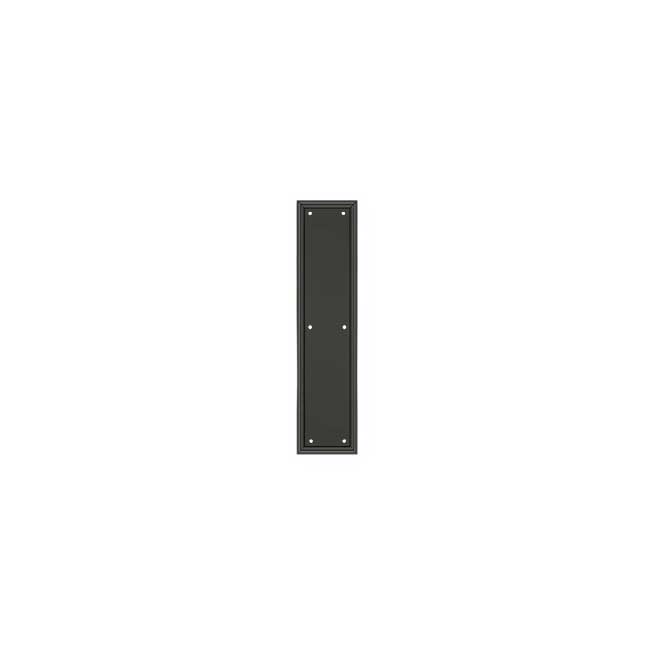 Deltana PP2280U10B Door Push Plate Handle