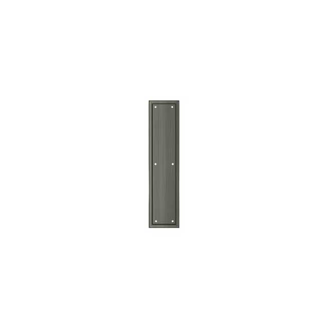 Deltana PP2280U15A Door Push Plate Handle