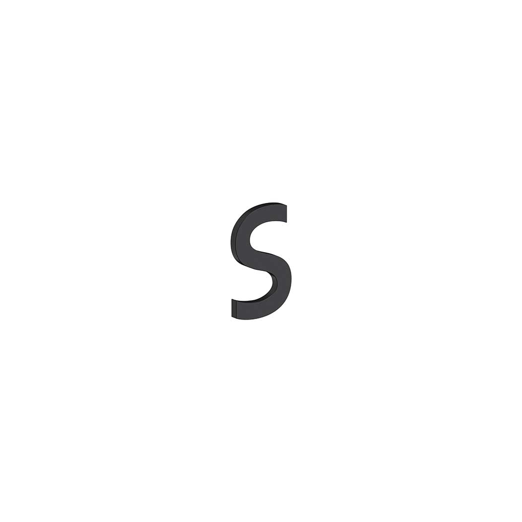Deltana [RNB-SU19] Stainless Steel House Letter