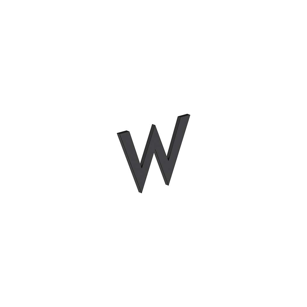 Deltana [RNB-WU19] Stainless Steel House Letter