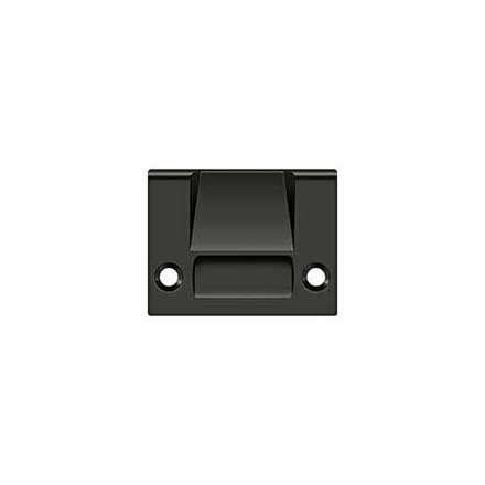 Deltana [SPRCA430U10B] Solid Brass Door Roller Catch Strike Plate - Full Lip - Heavy Duty - Oil Rubbed Bronze Finish - 2 1/8&quot; L