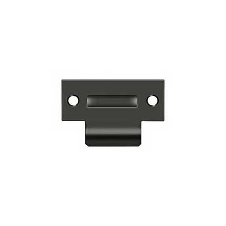 Deltana [TSRCA275U10B] Solid Brass Door Roller Catch Strike Plate - T-Strike - Oil Rubbed Bronze Finish - 2 3/4&quot; L