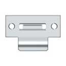 Deltana [TSRCA275U26] Solid Brass Door Roller Catch Strike Plate - T-Strike - Polished Chrome Finish - 2 3/4&quot; L