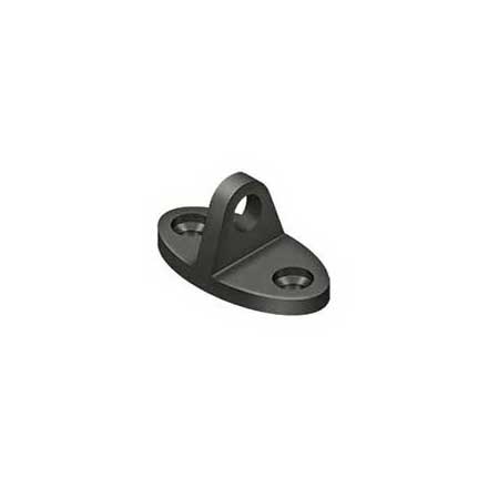 Deltana [CHE4U10B] Solid Brass Cabin Hook Eye - Contemporary - Oil Rubbed Bronze Finish - 1 3/4&quot; L