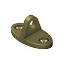 Deltana [CHE4U5] Solid Brass Cabin Hook Eye - Contemporary - Antique Brass Finish - 1 3/4&quot; L