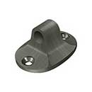 Deltana [CHEBU15A] Solid Brass Cabin Hook Eye - British - Antique Nickel Finish - 1 1/2&quot; L