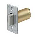 Deltana [G1RLP275U26D] Commercial Door Latch - Grade 1 - Regular Passage/Privacy - Brushed Chrome Finish - 2 3/4" Backset