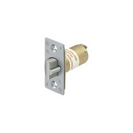 Deltana [G2RL1E275U26D] Commercial Door Latch - Grade 2 - Regular - Entry - 1&quot; Face Plate - Brushed Chrome Finish - 2 3/4&quot; Backset