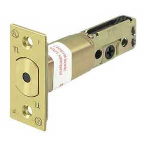 Deltana [G2RLDB75U3] Commercial Door Deadbolt Latch - Grade 2 - Regular - Polished Brass Finish - 2 3/4" Backset