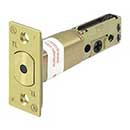 Deltana [G2RLDB75U3] Commercial Door Deadbolt Latch - Grade 2 - Regular - Polished Brass Finish - 2 3/4" Backset