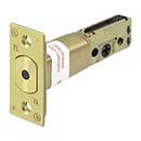 Deltana [G2RLDB75U3] Commercial Door Deadbolt Latch - Grade 2 - Regular - Polished Brass Finish - 2 3/4&quot; Backset