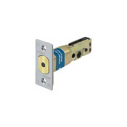 Deltana [G2RLDBU26D] Commercial Door Deadbolt Latch - Grade 2 - Regular - Brushed Chrome Finish - 2 3/8" Backset