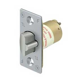 Deltana [G2RLE238U26D] Commercial Door Latch - Grade 2 - Regular - Entry - Brushed Chrome Finish - 2 3/8" Backset