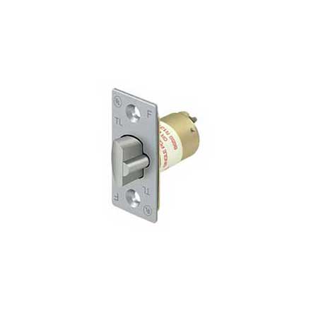 Deltana [G2RLE238U26D] Commercial Door Latch - Grade 2 - Regular - Entry - Brushed Chrome Finish - 2 3/8&quot; Backset