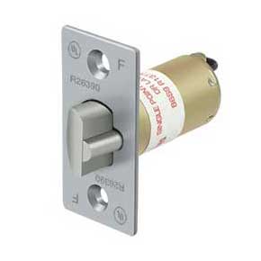 Deltana [G2RLE275U26D] Commercial Door Latch - Grade 2 - Regular - Entry - Brushed Chrome Finish - 2 3/4" Backset