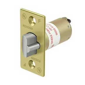 Deltana [G2RLE275U3] Commercial Door Latch - Grade 2 - Regular - Entry - Polished Brass Finish - 2 3/4" Backset