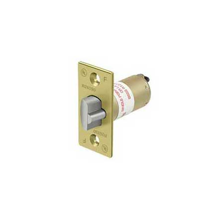 Deltana [G2RLE275U3] Commercial Door Latch - Grade 2 - Regular - Entry - Polished Brass Finish - 2 3/4&quot; Backset