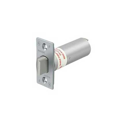 Deltana [G2RLP375U26D] Commercial Door Latch - Grade 2 - Regular - Passage/Privacy - Brushed Chrome Finish - 3 3/4&quot; Backset