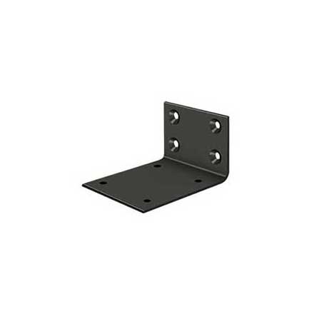 Deltana [JB-DASH95U10B] Double Action Door Hinge Jamb Bracket - Oil Rubbed Bronze Finish