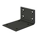 Deltana [JB-DASH95U10B] Double Action Door Hinge Jamb Bracket - Oil Rubbed Bronze Finish