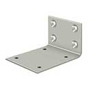 Deltana [JB-DASH95U15] Double Action Door Hinge Jamb Bracket - Brushed Nickel Finish