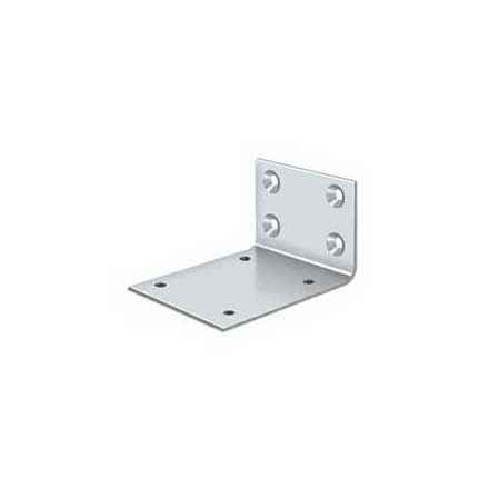 Deltana [JB-DASH95U26] Double Action Door Hinge Jamb Bracket - Polished Chrome Finish