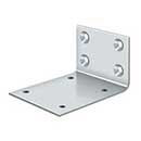 Deltana [JB-DASH95U26] Double Action Door Hinge Jamb Bracket - Polished Chrome Finish