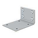 Deltana [JB-DASH95U26D] Double Action Door Hinge Jamb Bracket - Brushed Chrome Finish