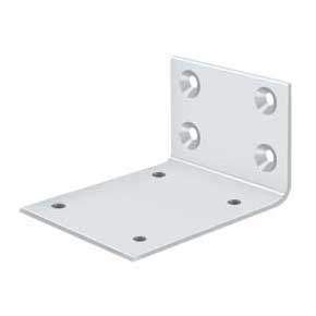 Deltana [JB-DASH95USP] Double Action Door Hinge Jamb Bracket - Prime White Finish