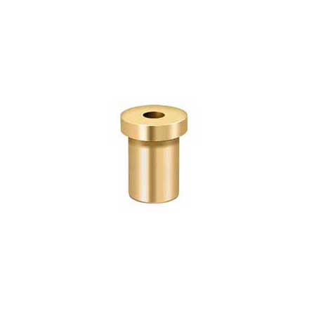 Deltana [PB985CR003] Solid Brass Door Pivot Hinge Base - Polished Brass (PVD) Finish - 1 1/4&quot; L