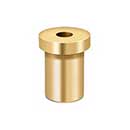 Deltana [PB985CR003] Solid Brass Door Pivot Hinge Base - Polished Brass (PVD) Finish - 1 1/4" L