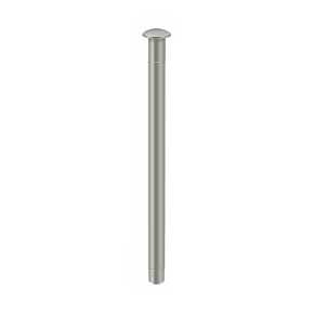 Deltana [PIN-ST35U15] Steel Door Butt Hinge Barrel Pin - Brushed Nickel Finish - 3 5/8" L