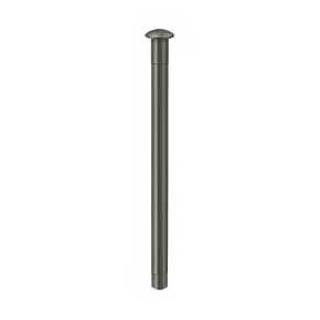 Deltana [PIN-ST35U15A] Steel Door Butt Hinge Barrel Pin - Antique Nickel Finish - 3 5/8" L