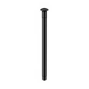Deltana [PIN-ST35U1B] Steel Door Butt Hinge Barrel Pin - Paint Black Finish - 3 5/8" L