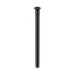Deltana [PIN-ST35U1B] Steel Door Butt Hinge Barrel Pin - Paint Black Finish - 3 5/8&quot; L