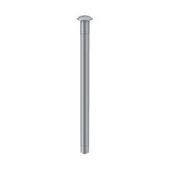 Deltana [PIN-ST35U26D] Steel Door Butt Hinge Barrel Pin - Brushed Chrome Finish - 3 5/8&quot; L