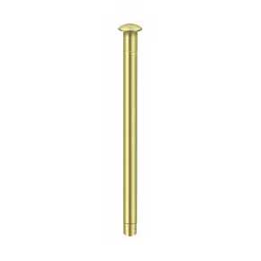 Deltana [PIN-ST35U3] Steel Door Butt Hinge Barrel Pin - Polished Brass Finish - 3 5/8" L