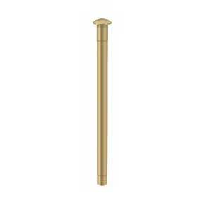 Deltana [PIN-ST35U4] Steel Door Butt Hinge Barrel Pin - Brushed Brass Finish - 3 5/8" L