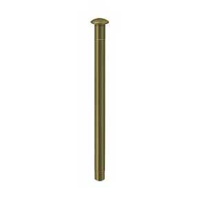 Deltana [PIN-ST35U5] Steel Door Butt Hinge Barrel Pin - Antique Brass Finish - 3 5/8" L