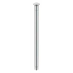 Deltana [PIN-ST4U26] Steel Door Butt Hinge Barrel Pin - Polished Chrome Finish - 4" L
